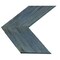 Ekena Millwork 13 3/4"W x 12"H x 3/4"D Vintage Farmhouse 5 1/2" Chevron, Barnwood Decor Collection, Driftwood Blue DECR13X12X075CHVBU - alternate 5